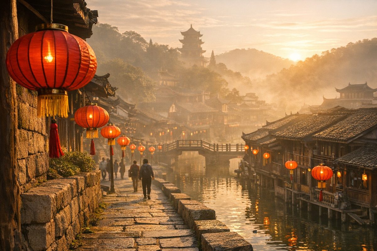 溏心mv网红视频古镇旅行视频